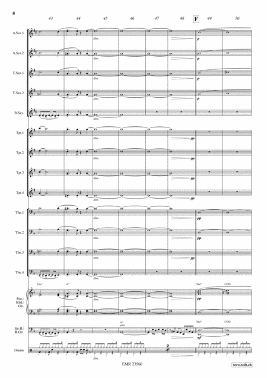 Summertime Big Band scores gallery preview page 8