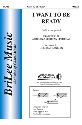 Book cover for I Want To Be Ready