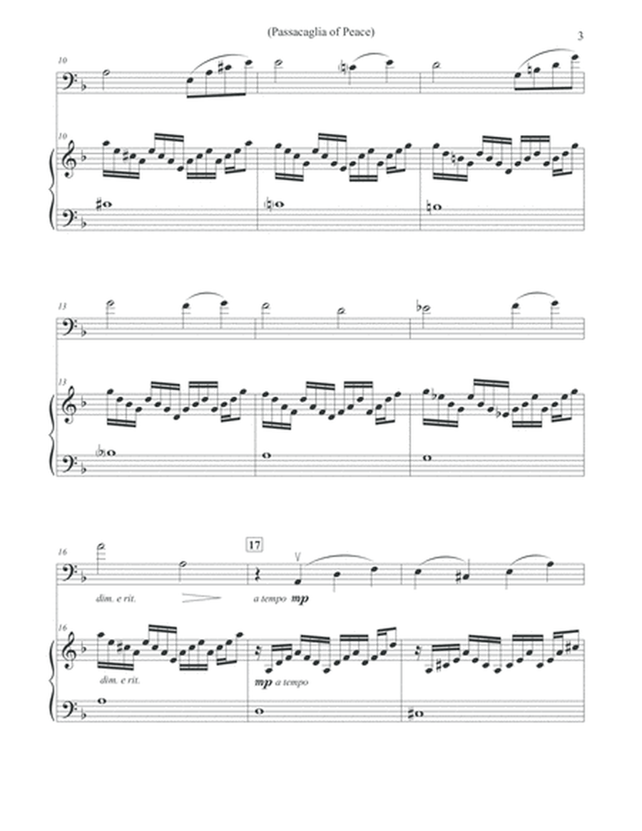 Passacaglia of Peace - Cello & Piano image number null