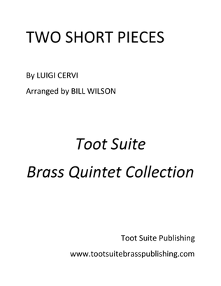 Book cover for Two Short Pieces