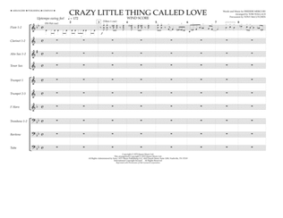 Crazy Little Thing Called Love - Wind Score