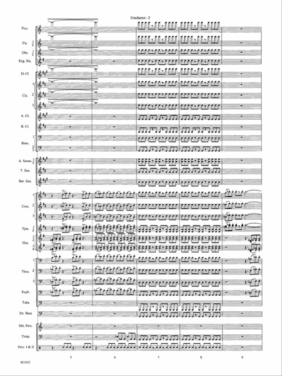 American Salute (based on When Johnny Comes Marching Home): Score by Morton Gould Concert Band - Digital Sheet Music page 4