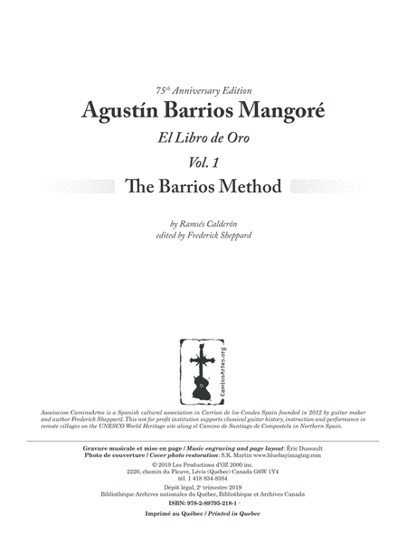 The Barrios Method, Vol. 1