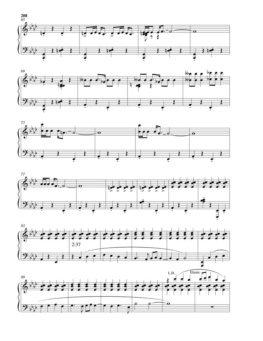 Johanna In Space Johanna In Space Piano Solo scores gallery preview page 3