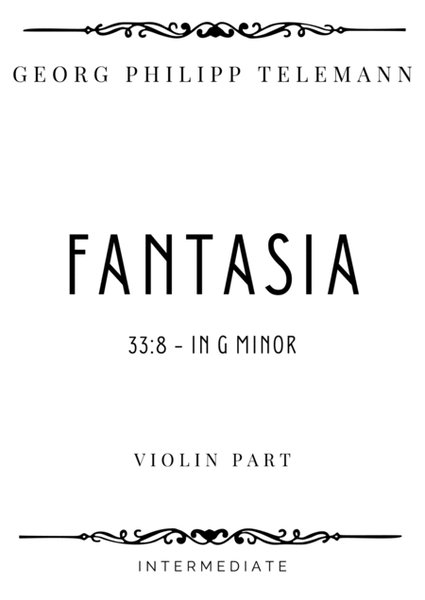 Telemann - Fantasia in G minor (TWV 33:8) - Intermediate image number null