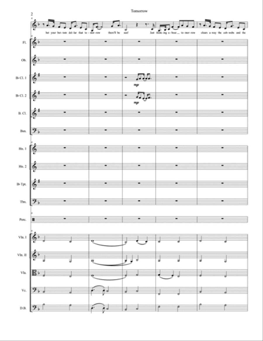 Tomorrow Large Ensemble scores gallery preview page 3