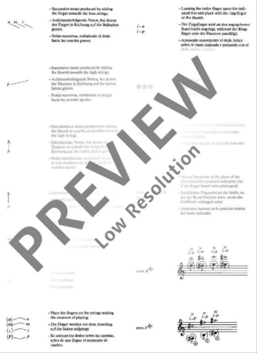 24 Selected Studies Classical Guitar scores gallery preview page 7