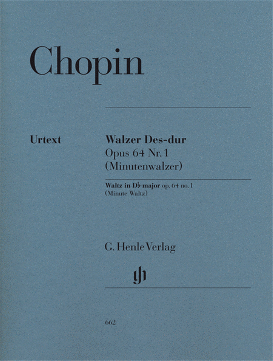 Book cover for Waltz in D Flat Major Op. 64 (Minute)