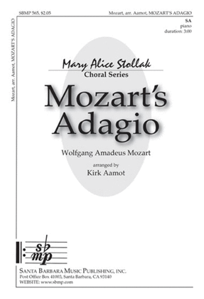 Mozart's Adagio - SA Octavo