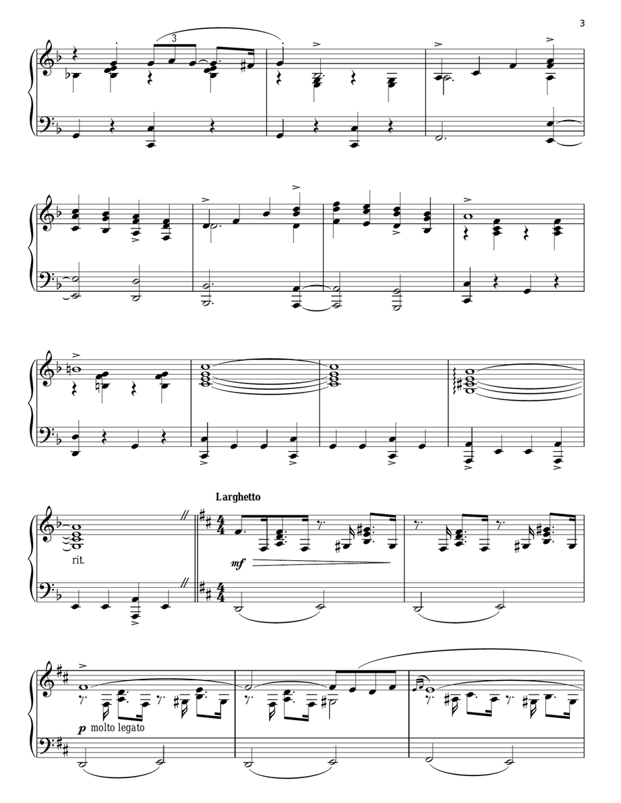 Slaughter On Tenth Avenue Piano Solo scores gallery preview page 3