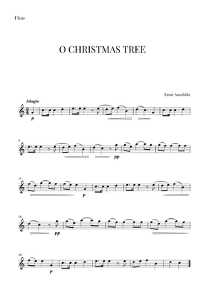 Book cover for O Christmas Tree for Flute