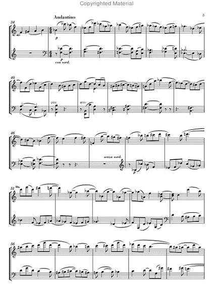 Duo-Sonate fur Violine und Violoncello