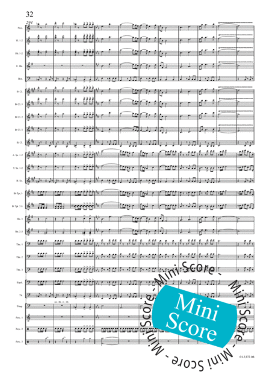 TESEO Concert Band scores gallery preview page 38