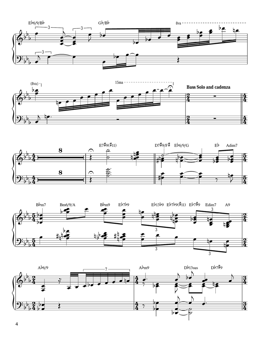 Misty Piano scores gallery preview page 4