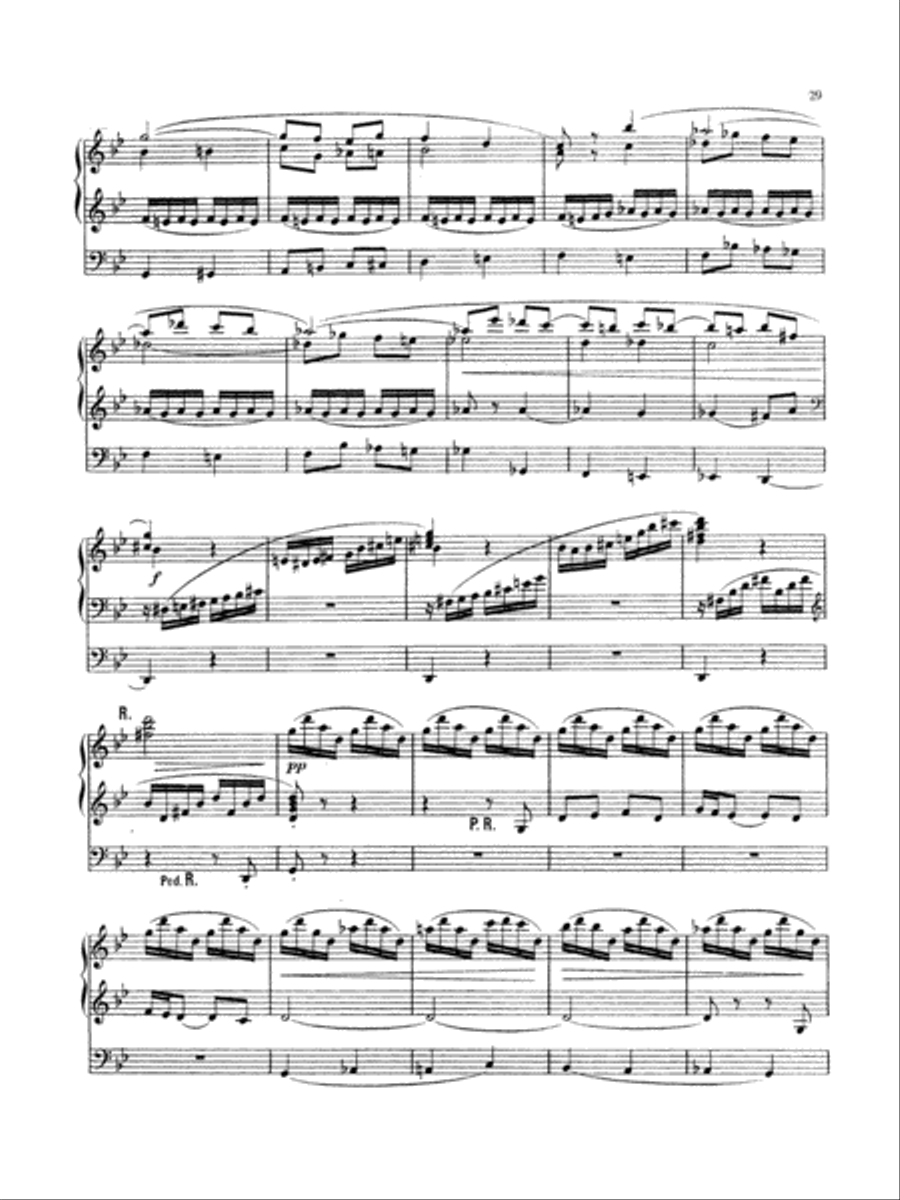 Vierne: Symphony No. 3, Op. 28 Organ scores gallery preview page 5