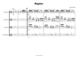 Raptor (Drumline Cadence)