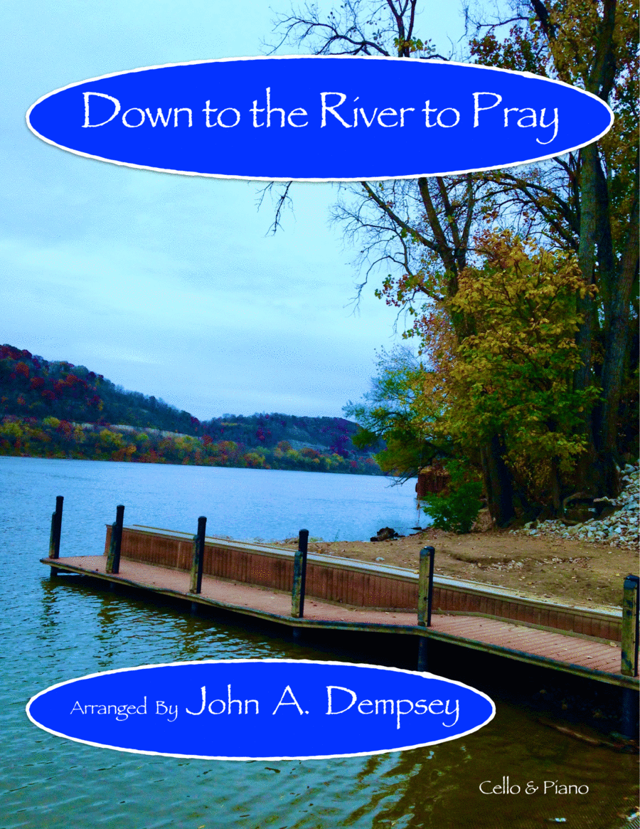 Down to the River to Pray (Cello and Piano) Piano scores gallery preview page 1
