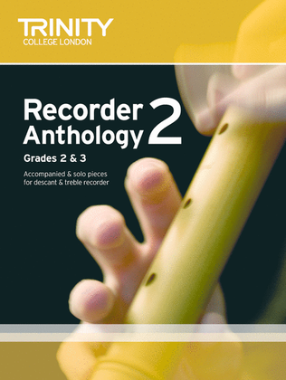Book cover for Recorder Anthology book 2 (Grades 2-3) (score & part)
