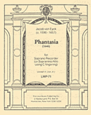 Book cover for Phantasia (1646)
