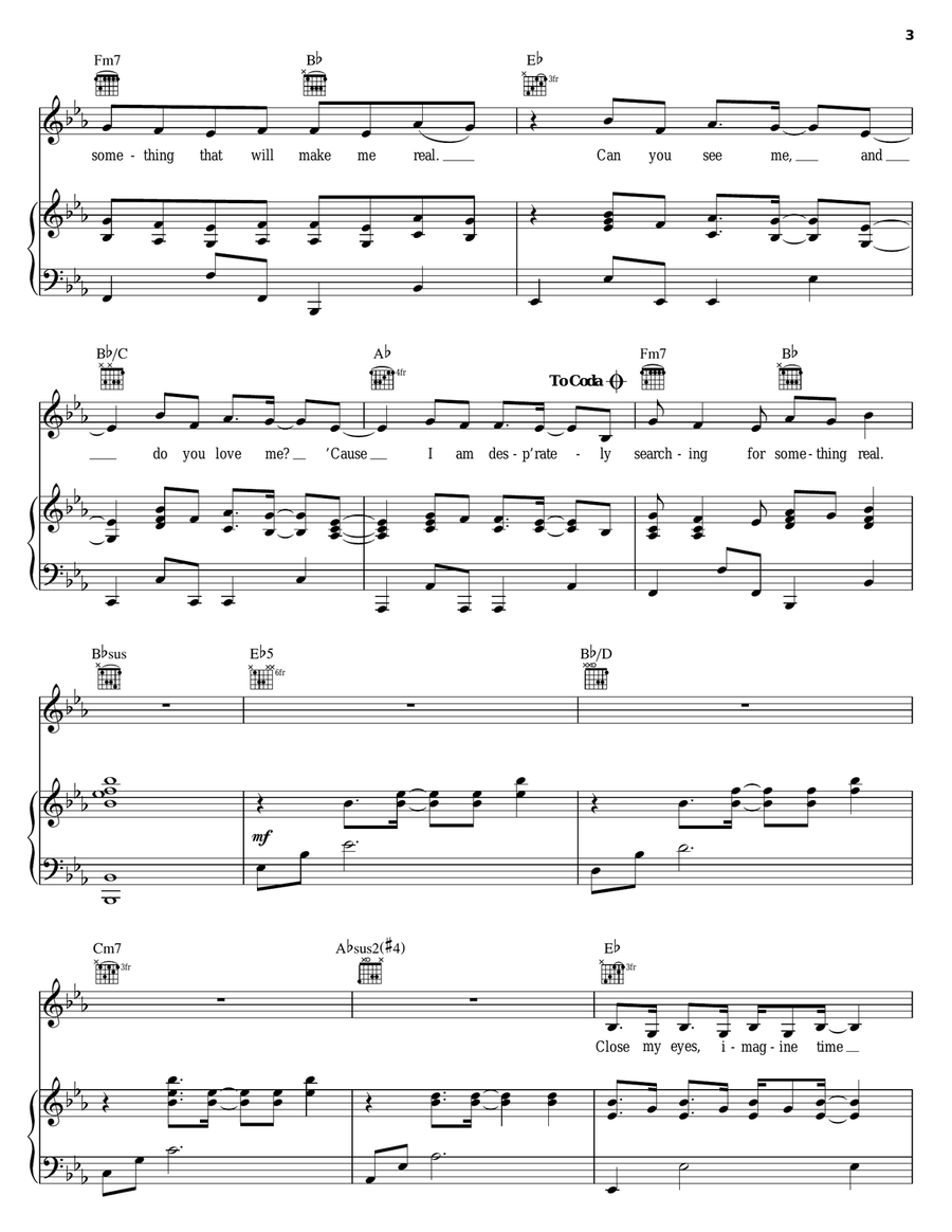 Real Real Acoustic Guitar scores gallery preview page 3