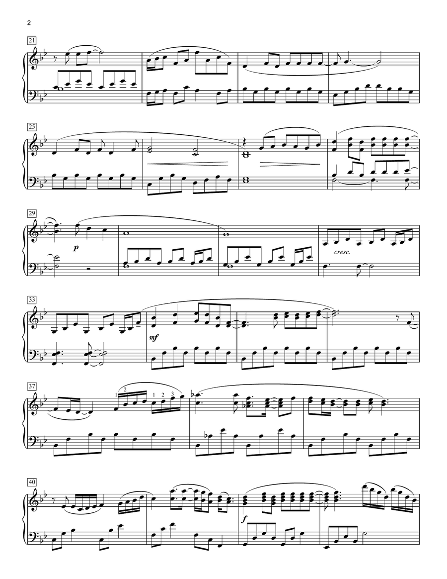 Ticket To Ride (arr. Phillip Keveren) Piano Solo scores gallery preview page 2