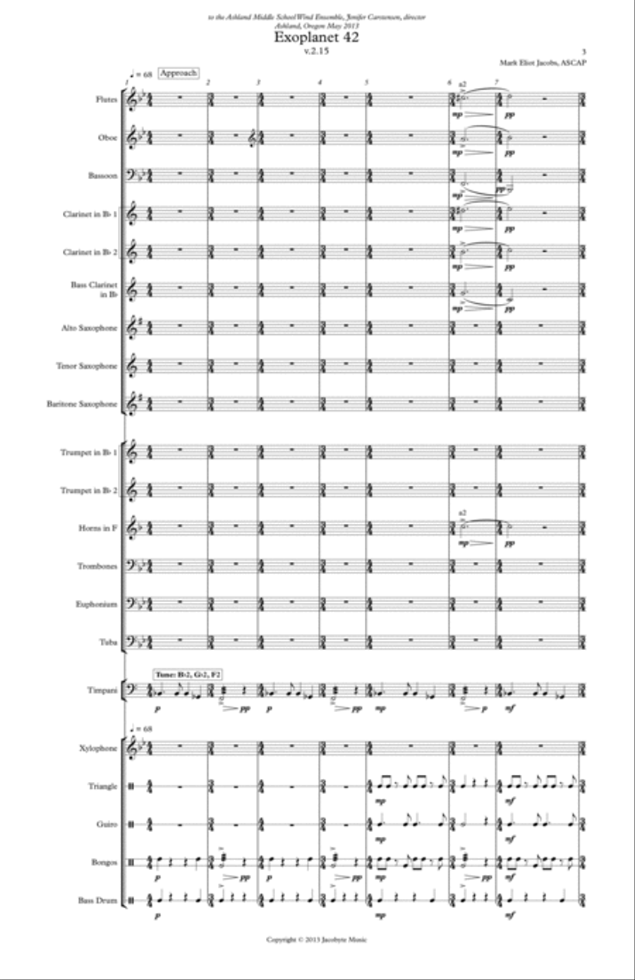 Exoplanet 42 Concert Band scores gallery preview page 3