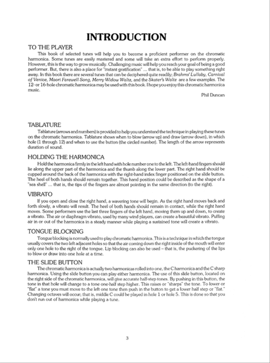 Chromatic Harmonica Solos Harmonica scores gallery preview page 4
