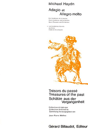 Book cover for Adagio et Allegro Molto en Re Majeur