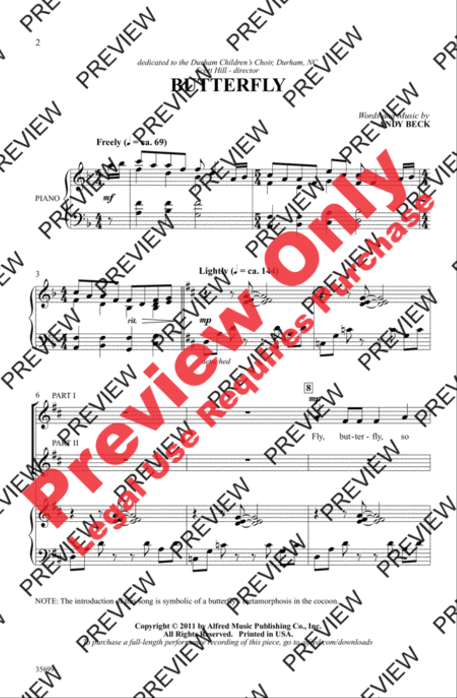 Songs of Flight Songs of Flight 2-Part scores gallery preview page 2