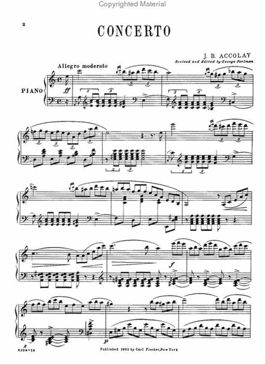 Concerto No. 1 in A Minor Violin Solo scores gallery preview page 2