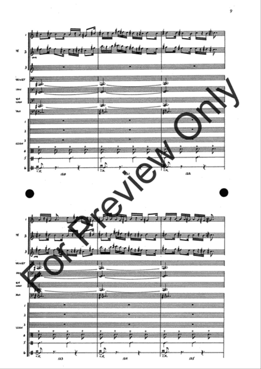 Agincourt Hymn (Score) Concert Band scores gallery preview page 33
