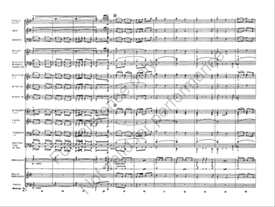 Bainbridge Fair Bainbridge Fair Concert Band scores gallery preview page 5