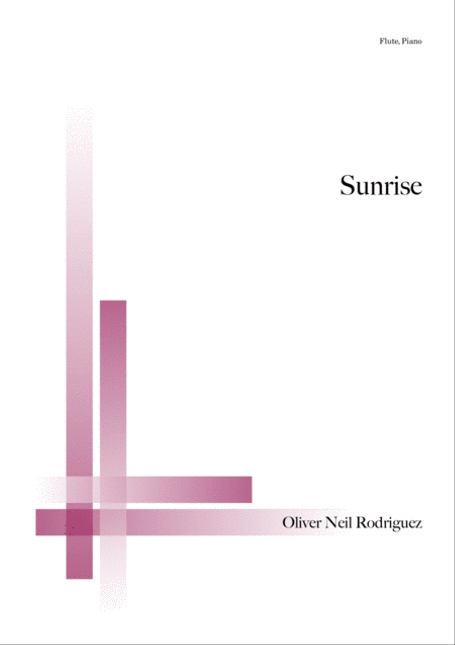 Sunrise Flute Solo scores gallery preview page 1