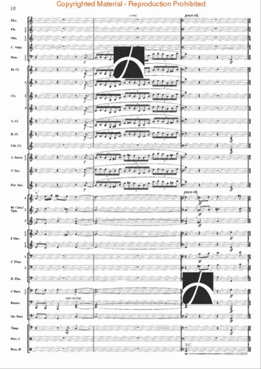 Homage Concert Band scores gallery preview page 9