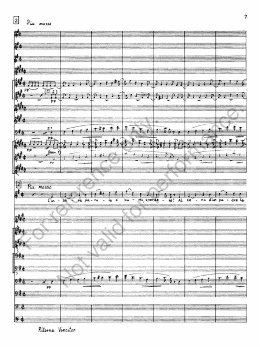 Ritorna Vincitor Ritorna Vincitor Concert Band scores gallery preview page 9