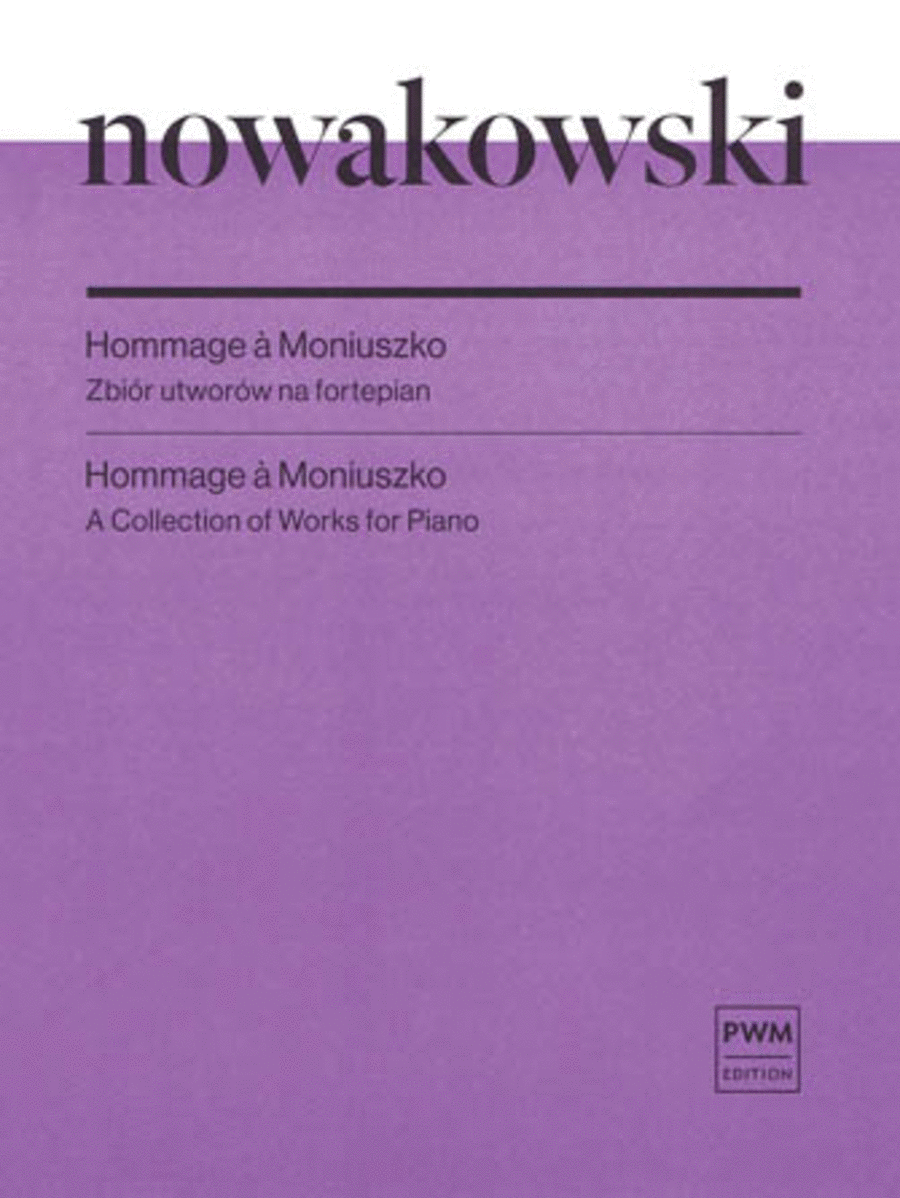 Hommage a Moniuszko Piano Solo scores gallery preview page 1
