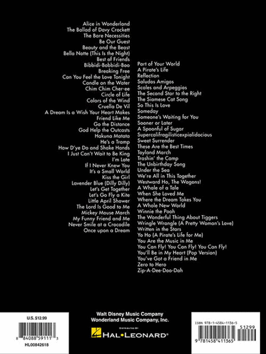 The Big Book of Disney Songs Horn scores gallery preview page 2