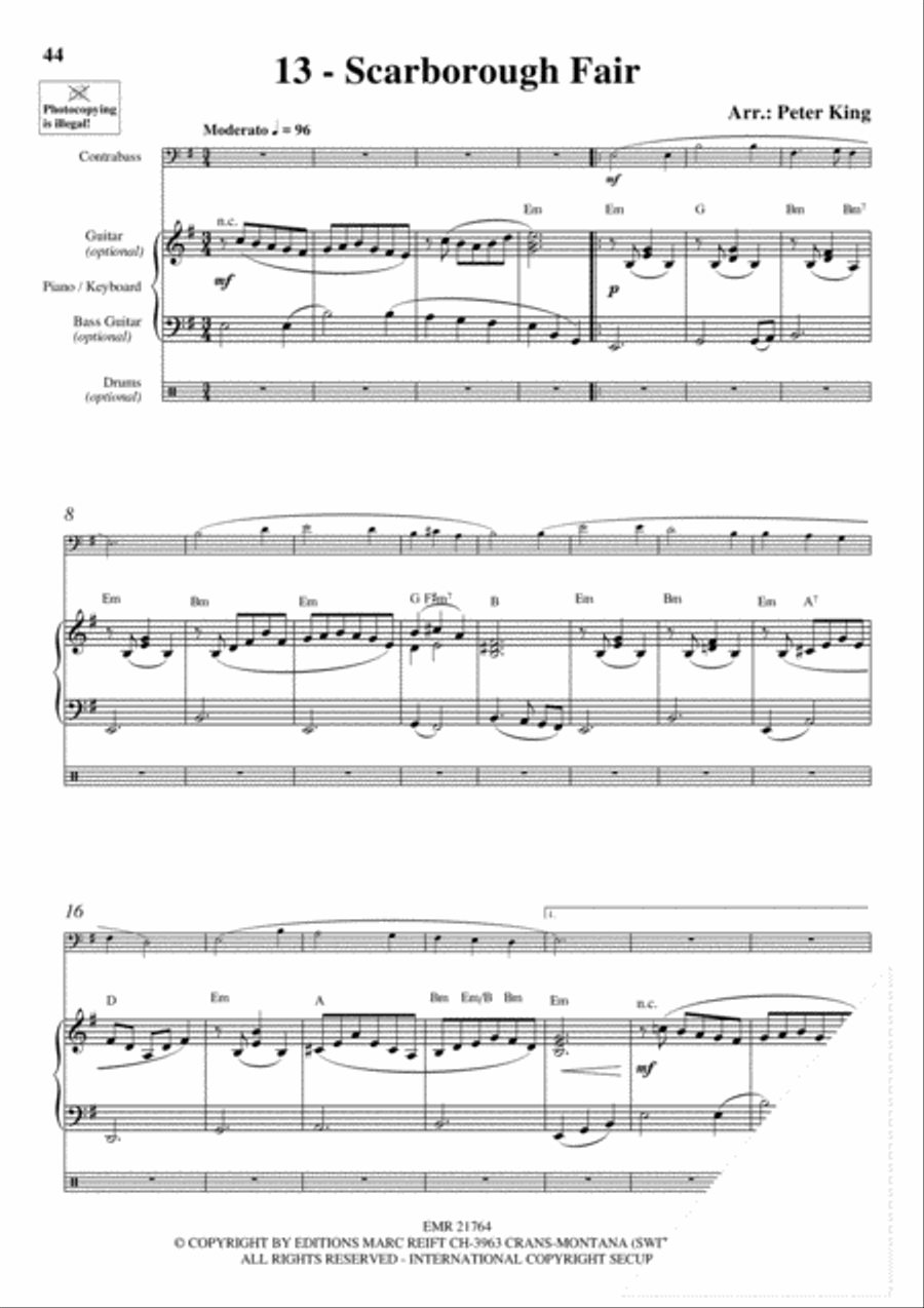 20 Celtic Hits Double Bass scores gallery preview page 15