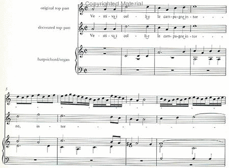 2 Sonatas (1608): La Luzzara, La Terza - Score and parts