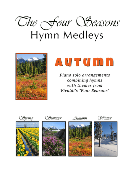 AUTUMN - The Four Seasons Hymn Medleys Collection (3 Piano Solos) image number null