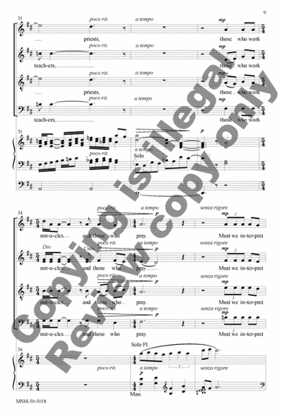 The Greater Gifts (Choral Score) image number null