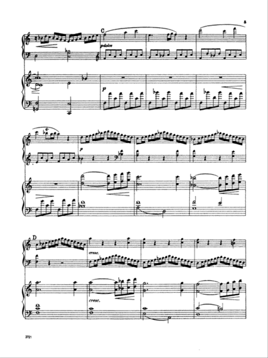 Mozart: Sonata in C Major, K. 545 (Arr. Edvard Grieg) Piano Duet scores gallery preview page 5