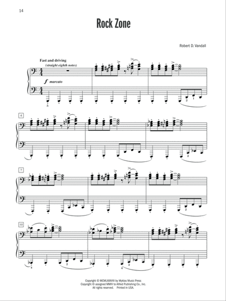 Celebrated Piano Solos, Book 5 Piano Solo scores gallery preview page 4
