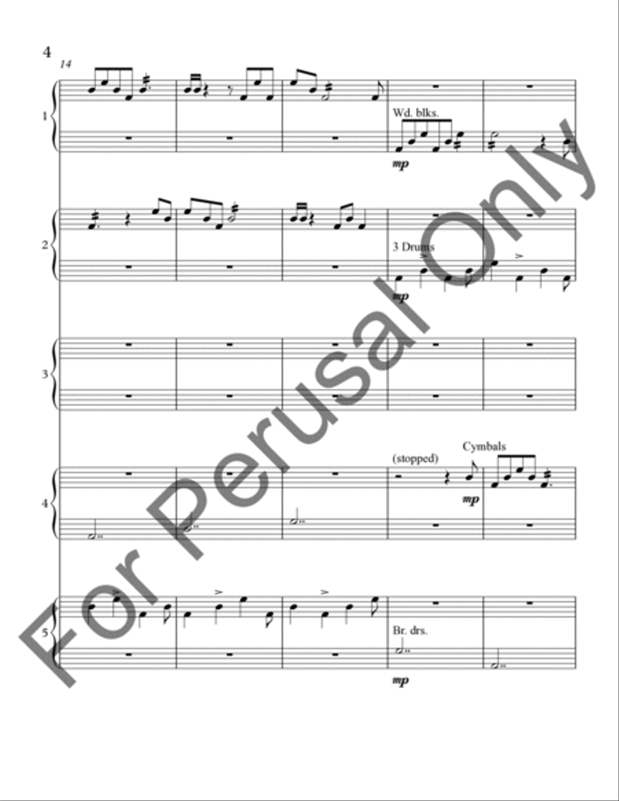Pulse Drums scores gallery preview page 5
