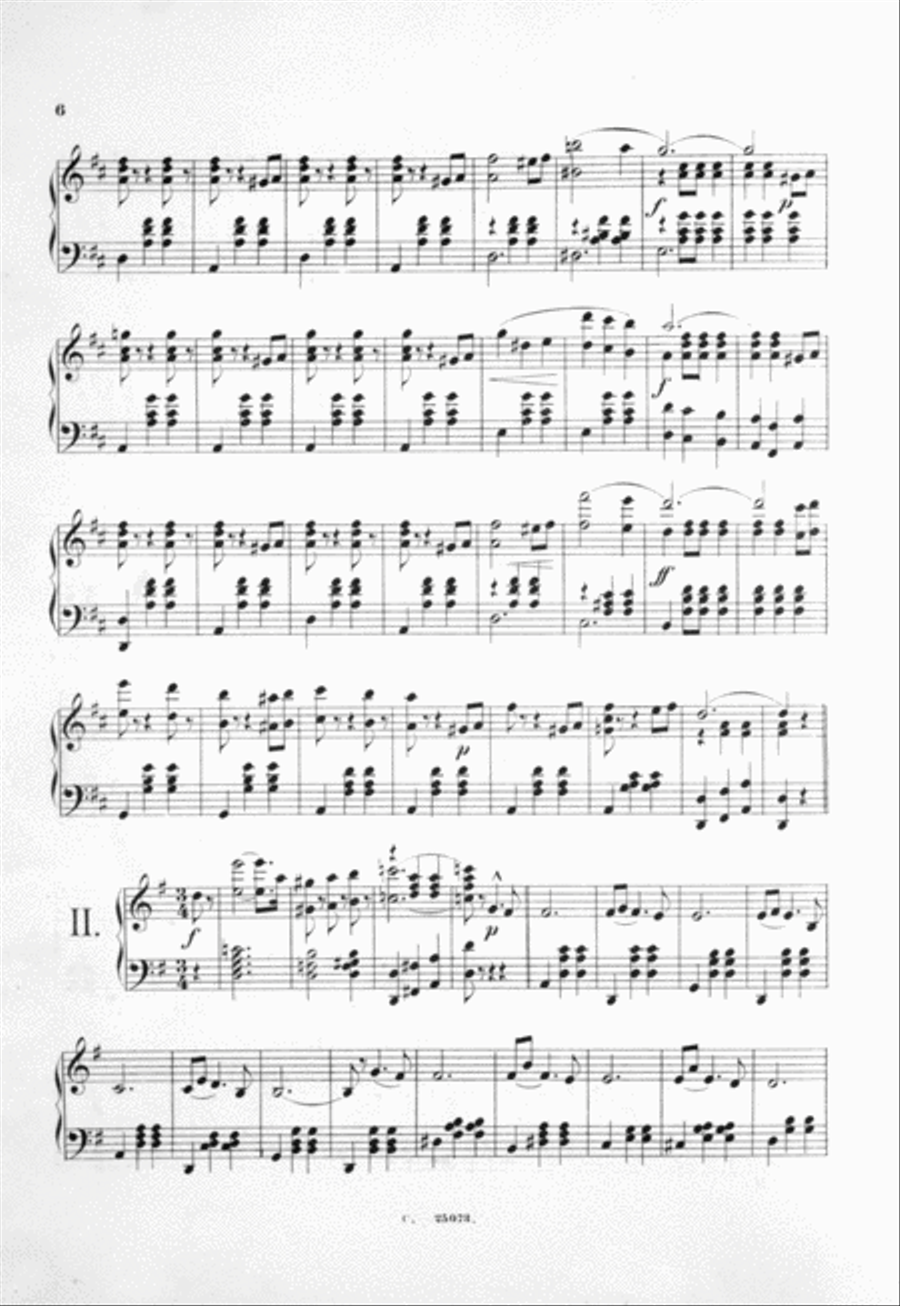 Dem Comite des Eisenbahn Balles. Feuerfunken Walzer Piano Solo scores gallery preview page 5