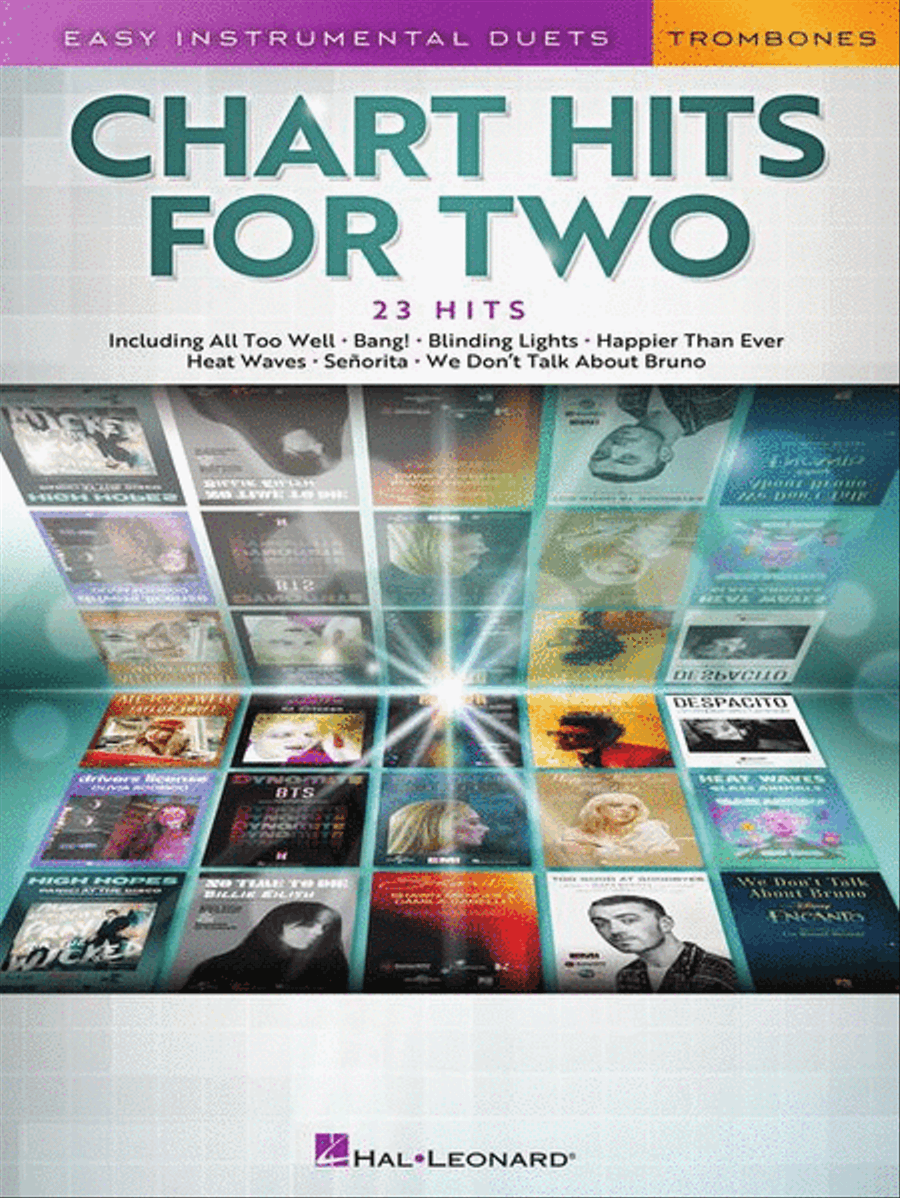 Chart Hits for Two Trombone scores gallery preview page 2