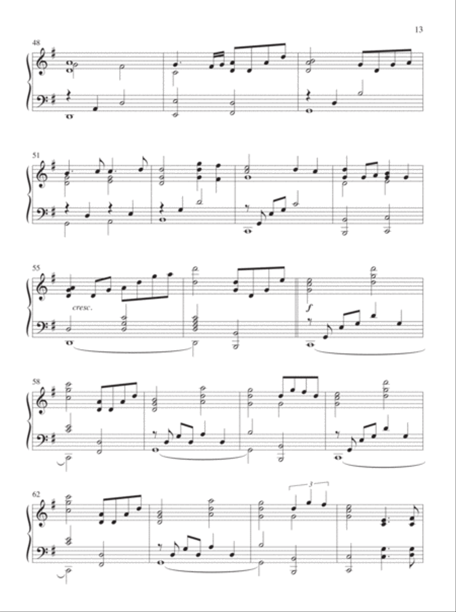 Fill the Earth with Songs Piano Solo scores gallery preview page 8