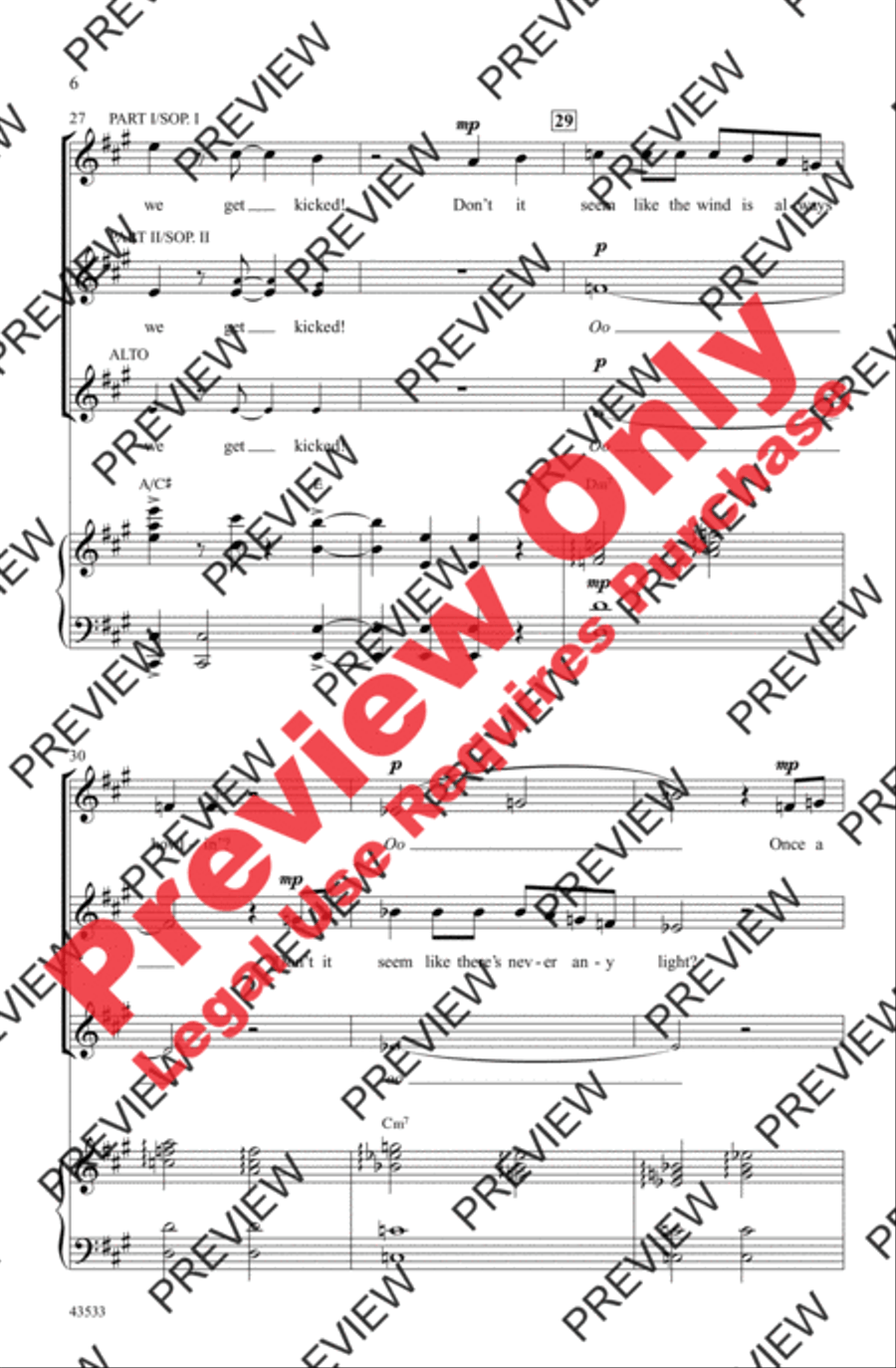 It's the Hard-Knock Life 2-Part scores gallery preview page 6