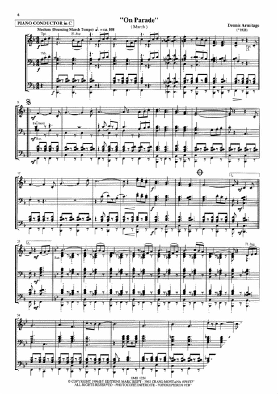 Happy Times Concert Band scores gallery preview page 4