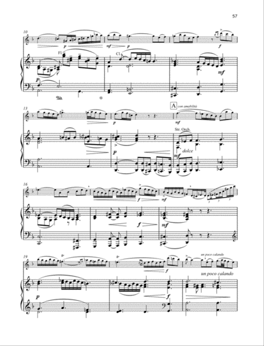 Ballade Flute Solo scores gallery preview page 2